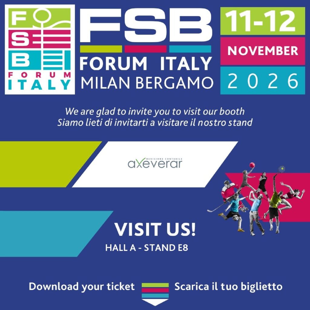 FBS: la fiera internazionale dell’impiantistica sportiva sbarca in Italia, a Bergamo l’11 e il 12 novembre 2026 e noi di Axeverar ci saremo!